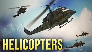 COMBAT HELICOPTERS IN WAR THUNDER [upl. by Cohdwell]