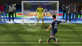 I Attempted 100 Penalties vs A 99 Rated Keeper [upl. by Alesiram]