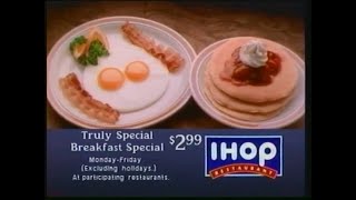 IHOP Commercial 1994 [upl. by Josler]