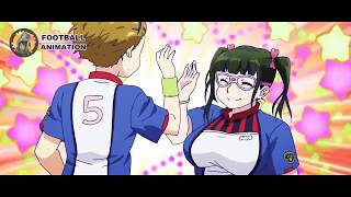 Oshiete Galko chan  Special Football Moment [upl. by Laersi]