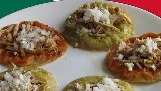 Chalupas Poblanas ¡Deliciosa Receta mexicana [upl. by Gnuhc]