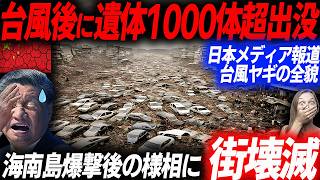 日本メディア報道！最恐台風の全貌！〇体1000超発見の痛ましい悲劇！全てを壊滅した中国経済特区の生々しい被害状況…EVシフト｜電気自動車｜BYD [upl. by Tien237]