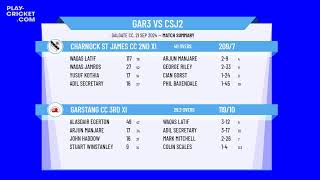 Garstang CC 3rd XI v Charnock St James CC 2nd XI [upl. by Saidel]