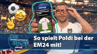 Gegen Podolski tippen und gewinnen [upl. by Eneloc]