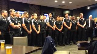 Maori All Blacks singing their farewell song [upl. by Edbert]