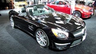 2013 MercedesBenz SL63 AMG Roadster  Exterior and Interior Walkaround  2013 Toronto Auto Show [upl. by Given]