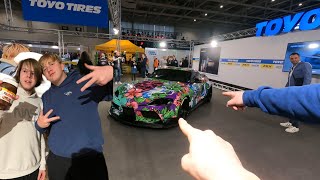 Zwei Idioten bei einem Auto Event 😲 Amts 2024 in Budapest [upl. by Africa]