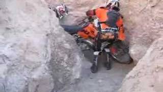 Dirt Biking Ocotillo Wells Slot Canyon [upl. by Reyam515]