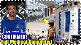 Confirmed✅Renato Veiga COMPLETE Full Medicals as Chelsea Player💪🏽Announcement amp Arrival in London [upl. by Auhso600]