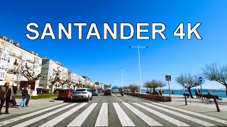 Santander Cantabria España Conduciendo 4K Viaje en Coche UHD [upl. by Tnahsarp]