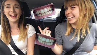 GETTING MY BRACES OFF My First Vlog  TALITIA HILL [upl. by Berl567]