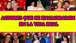 12 PAREJAS DE TELENOVELAS QUE SE ENAMORARON EN LA VIDA REAL [upl. by Radloff]