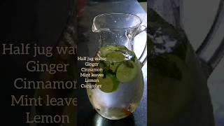 summervibes detoxwater detoxwaterrecipe trending [upl. by Tomkin]