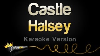 Halsey  Castle Karaoke Version [upl. by Ellecrad]