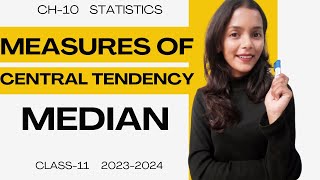 Class11  Statistics  Ch10  Measures of Central Tendency  Median amp Mode  Part1  Study Pro [upl. by Percival]