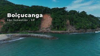 PRAIA DE BOIÇUCANGA 4K  São Sebastião  SP  BRASIL [upl. by Ynohtnaed]