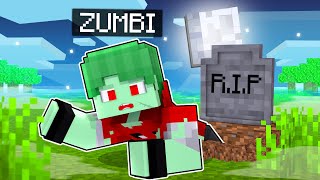 P3DRU MORREU e voltou como ZUMBI no Minecraft [upl. by Ytisahcal]