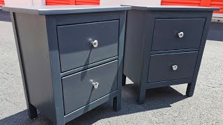 REFINISHING 2 NIGHTSTANDS [upl. by Marx]