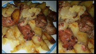 Video Ricetta Salsiccia al forno con Patate [upl. by Minoru]