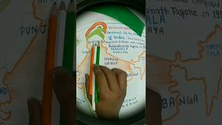 🇮🇳National Anthem Of India🇮🇳nationalanthem bharat jaihind proud mapofindia shorts [upl. by Anaili]