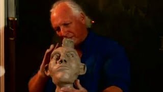 Unintentional ASMR 🗿 How to Sculpt an Ugly Human Head with Clay [upl. by Ahtelra]