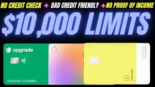 10000 UNSECURED CREDIT CARD NO CREDIT CHECK  10000 CREDIT CARDS FOR BEGINNERS NO CREDIT SOFTPULL [upl. by Enyawad695]