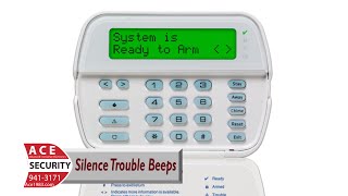 Alarm Troubleshooting  Silencing Trouble Beeps on DSC Power Series [upl. by Noit]