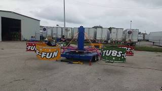 Tubs Of Fun Carnival Ride from A Bouncin Good Time Moonwalks [upl. by Balch492]