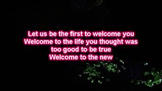 MercyMe  Welcome to the New Lyrics [upl. by Nohsal]