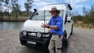 4WD converted HiAce campervan walk through [upl. by Otes]