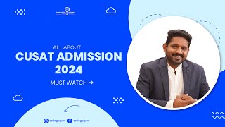 Cusat admission 2024 malayalam  All about Cusat application 2024  How to get admission in cusat [upl. by Oyam]