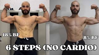 GETTING SHREDDED WITHOUT CARDIO 6 STEPS [upl. by Mayes]