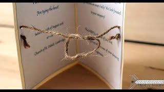 Knot themed wedding invitations [upl. by Baseler]