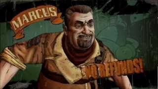 Borderlands 2 Marcus Kincaid No Refunds Trailer [upl. by Carole]