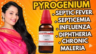 Pyrogenium 200  Septic feverSepticaemiadiphtheria and after postpartum  DrVinita Gupta [upl. by Naggem552]