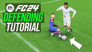 EA FC 24  INSTANTLY IMPROVE YOUR DEFENDING  HOW TO DEFEND IN FC 24 [upl. by Bucky]