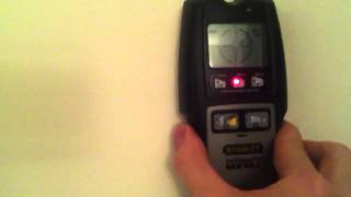 Stanley intelliSensor Pro metal and wood Stud Finder  Quick demo [upl. by Alian908]