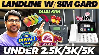 Best Landline Phone With Sim Card⚡Landline Phone With Sim Card⚡Landline Phone With Sim Card In India [upl. by Nonnarb]