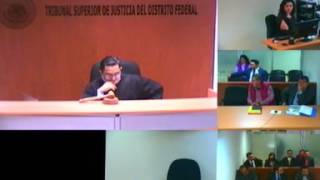 Formato de Audiencia Preliminar Juicio Oral Civil [upl. by Ltney]