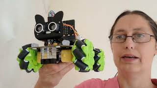 Review of Keyestudio Microbit Robot Car KS4034F [upl. by Aicilaf]