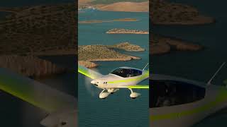 Flying over Kornati Islands 🌄 in Croatia 🛩️ aviation aircraft g750 gogetair [upl. by Jannelle]