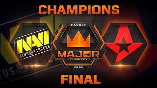 NaVi vs Astralis  Nuke FACEIT Major London 2018 [upl. by Neidhardt121]