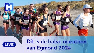 TERUGKIJKEN kijk mee met de halve marathon van Egmond [upl. by Longtin]