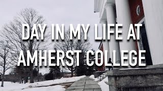 AMHERST COLLEGE VLOG my daily winter routine and a 2k test [upl. by Akiras345]