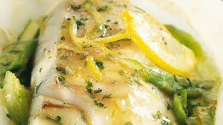 Recette  Filets de cabillaud sauce citron [upl. by Leonelle]