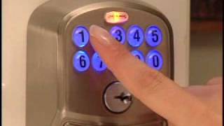 How To Program Your Schlage FE595 Keypad Entry Lock [upl. by Issej]