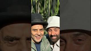 Father and son love 💏💫 Deol family love bollywood shorts bestsong [upl. by Hoppe741]