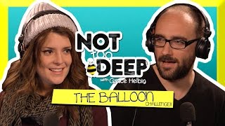 THE BALLOON CHALLENGE ft VSAUCE  Grace Helbig [upl. by Nahtanaoj]