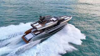 Luxury Flybridge Yachts  Riva 82 Diva divine yachting  Ferretti Group [upl. by Mahseh]