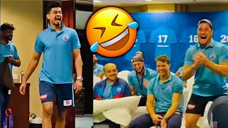 Shreyas Iyer hilariously imitates Marcus Stoinis’ Moves 😂😁 [upl. by Strade]